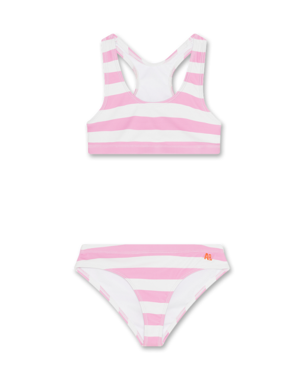 Dara Bikini stripes pink