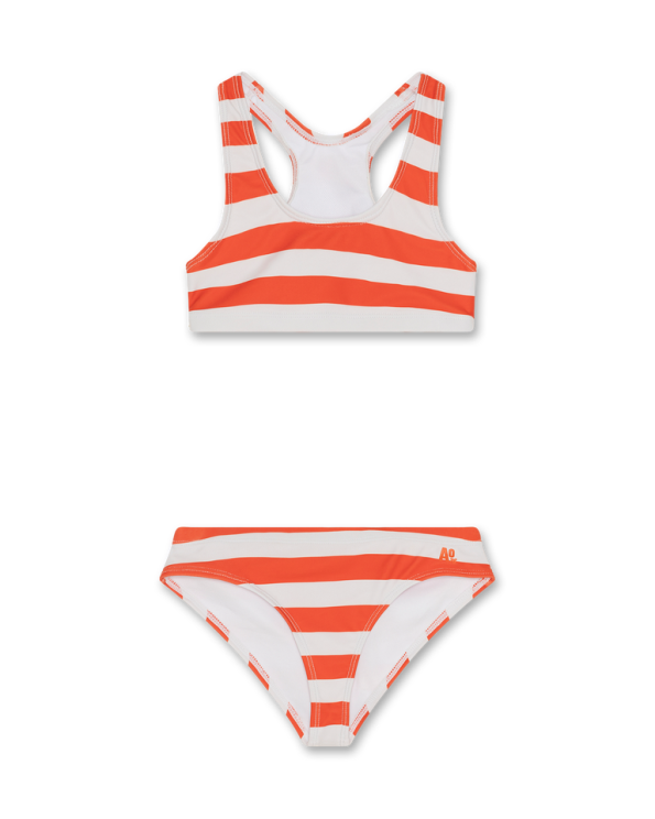 Dara Bikini stripes red