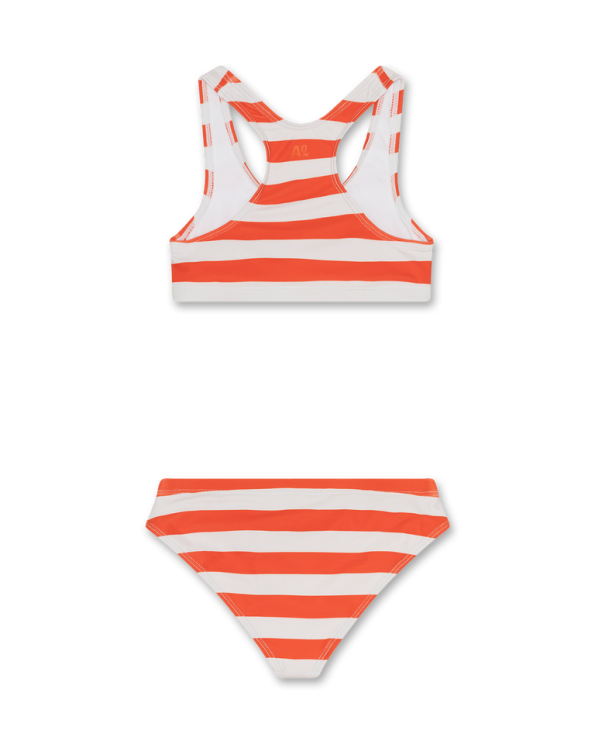 Dara Bikini stripes red - 0