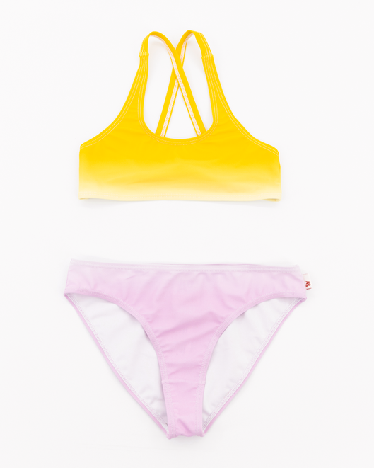 Dara Bikini tye dye pink