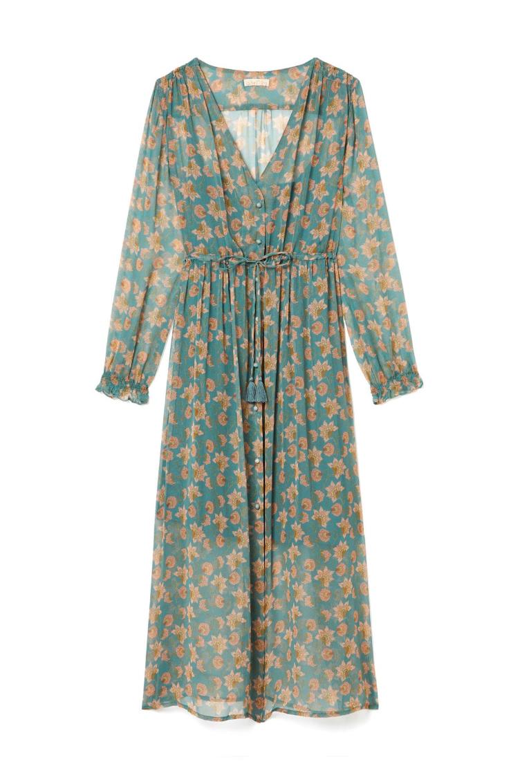 Dress Chally Storm Flowers