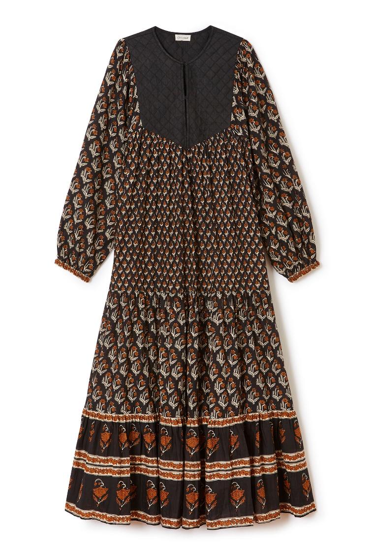 Dress Gipsy Cinnamon Tree of life