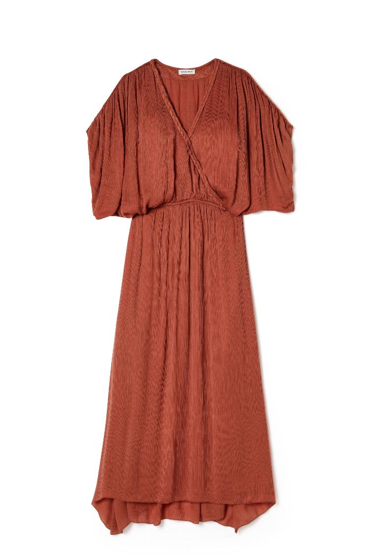 Dress Kadia terracotta