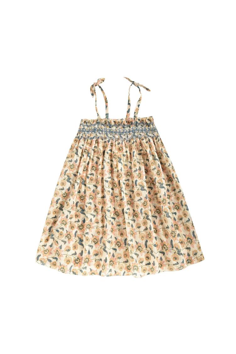 Dress Marceline cream flowers