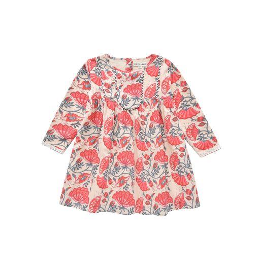 Dress Roulotta cream endless flowers