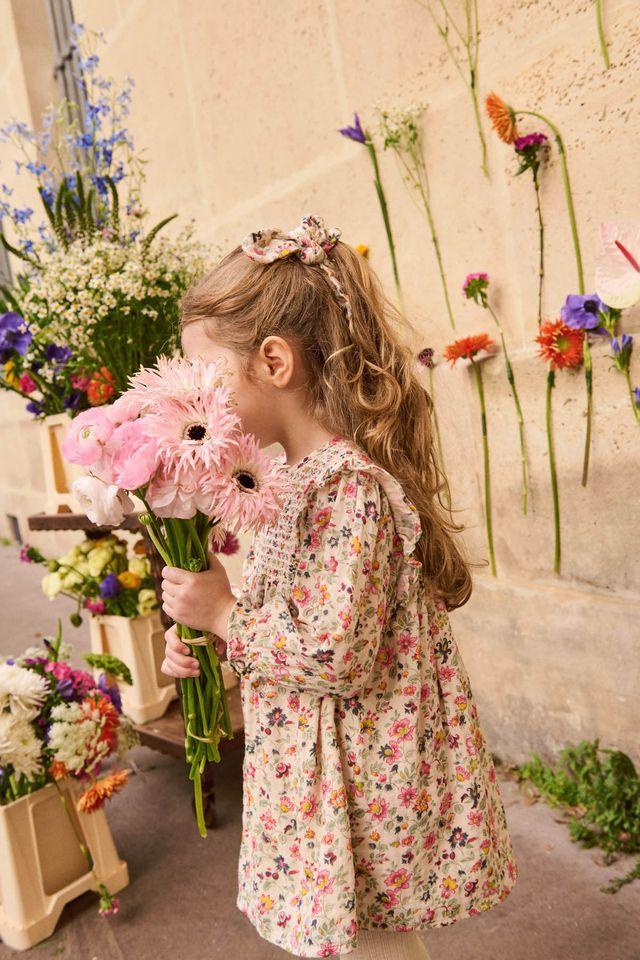 Dress Saralou cream wild flowers - 1