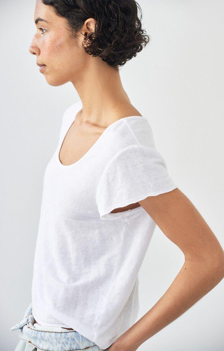 Damen T shirt Dualy weiss kurzarm - 0