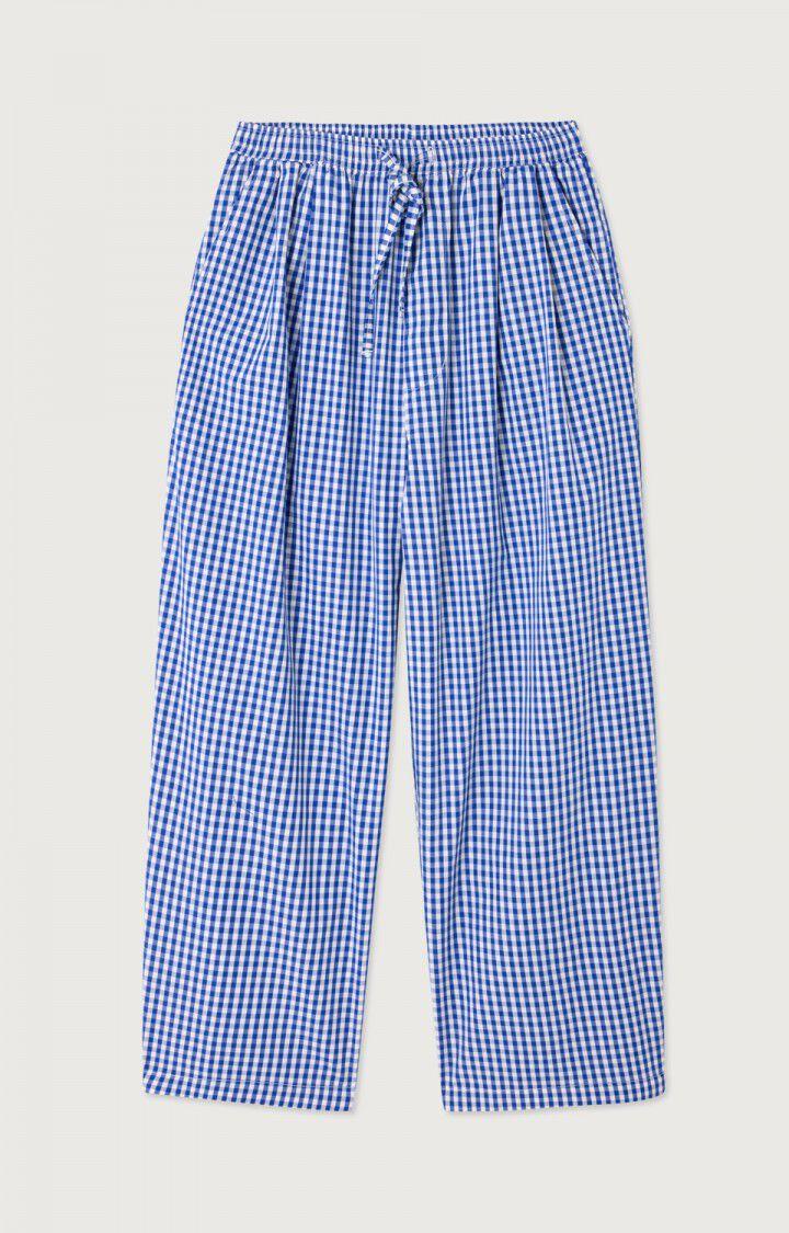 Damenhose vichy bleu