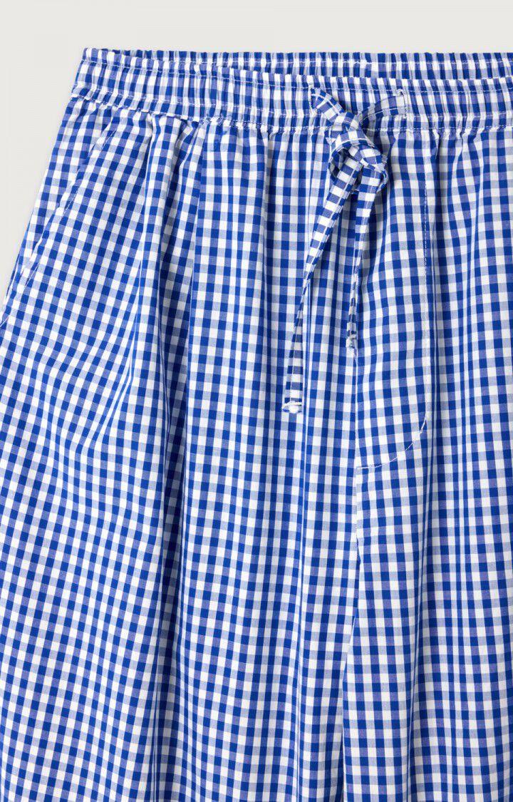 Damenhose vichy bleu - 1