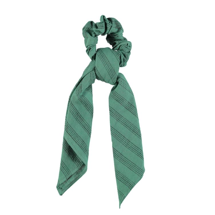 Elastic hair band emerald