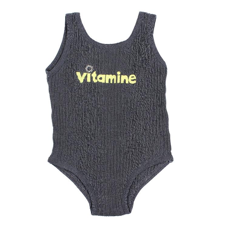 flash Vitamine maillot graphite