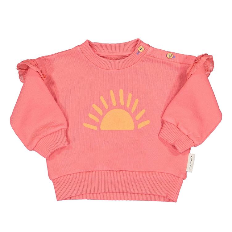 sweater frills pink sun