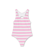 Franzi swimsuit stripes pink