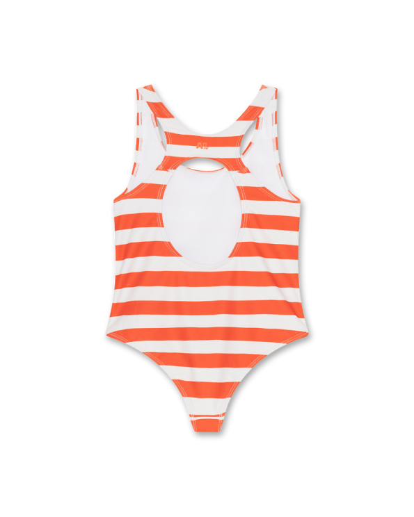 Franzi swimsuit stripes red - 0