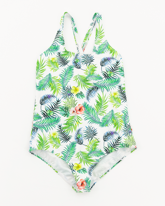 Franzi swimsuit tahiti green