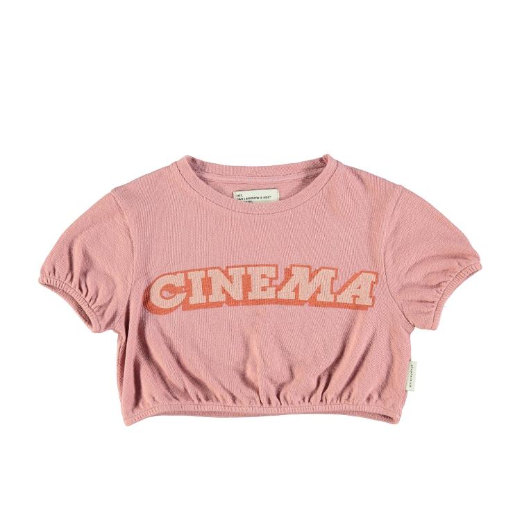 girl tshirt ballon popcorn