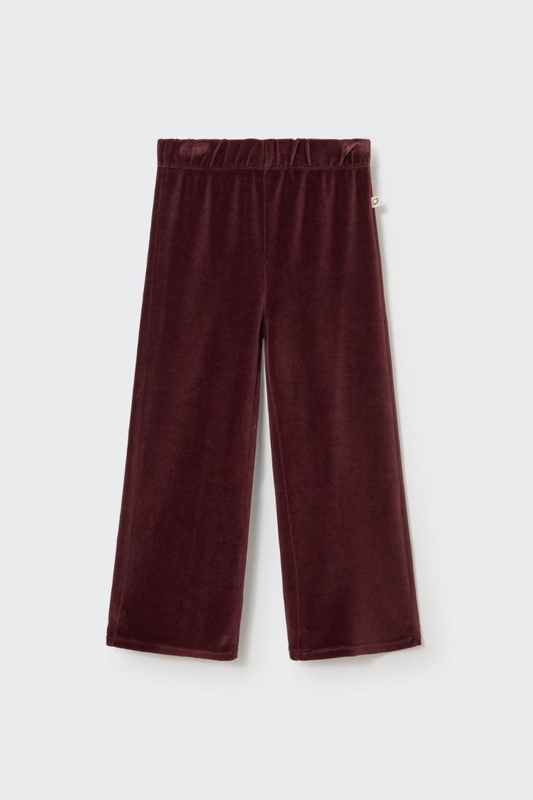 Goi chocolate velour knit