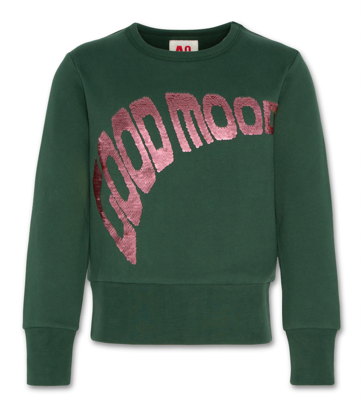 good mood sweater green