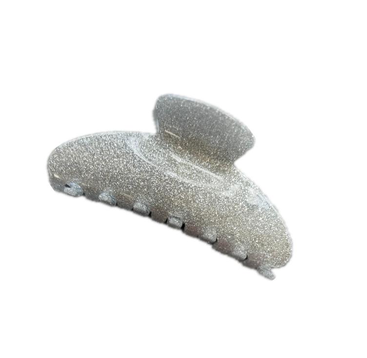 Haarklammer Glitter Silver