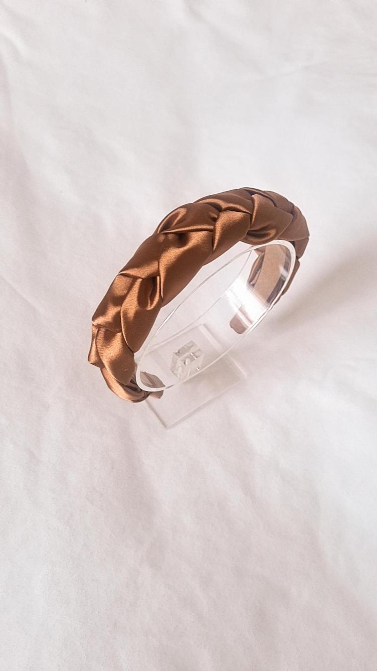 Haarreif satin gold