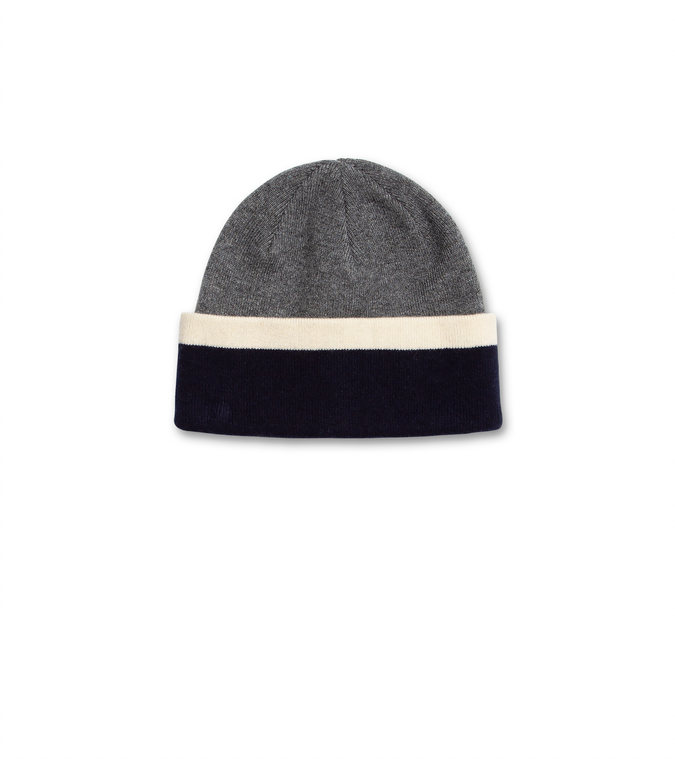 hat striped navy
