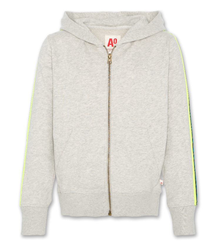 Hoodie full zip tape summer light oxford