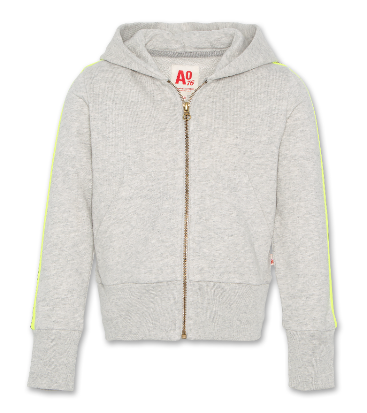Hoodie full zip tape summer light oxford girls