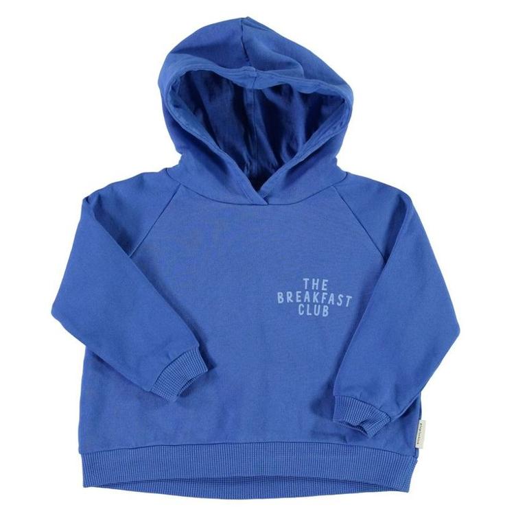 hoodie indigo with print