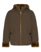 jacket dull dark olive