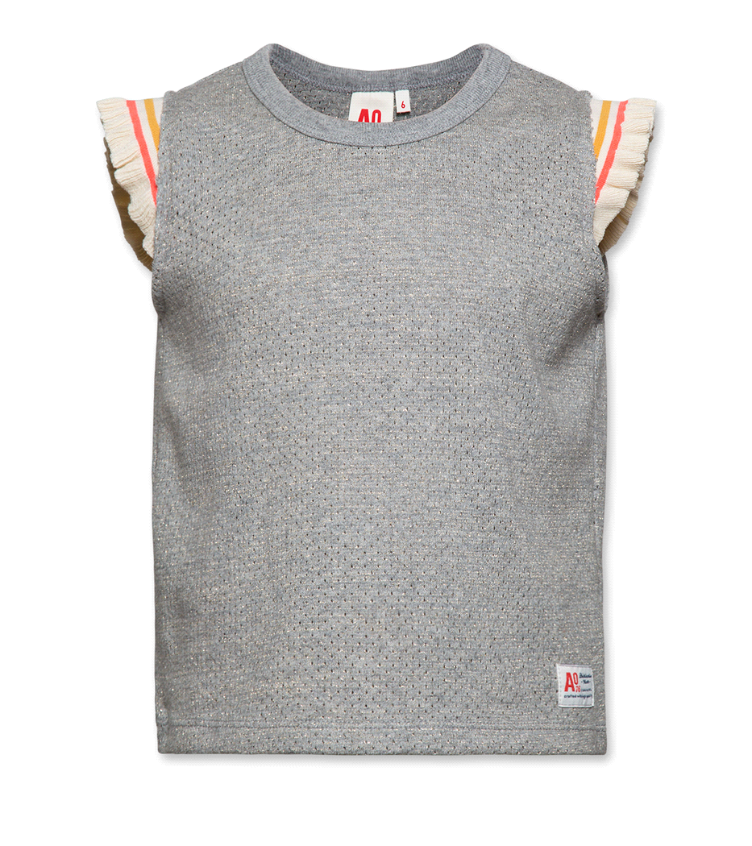 jacquard t shirt c-neck lurex
