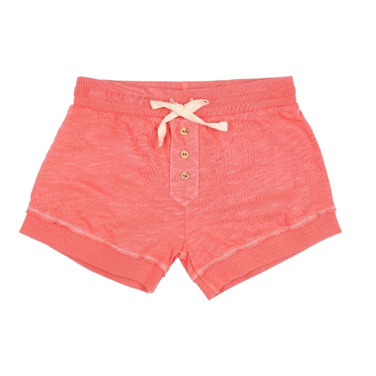 jane cotton flame short coral