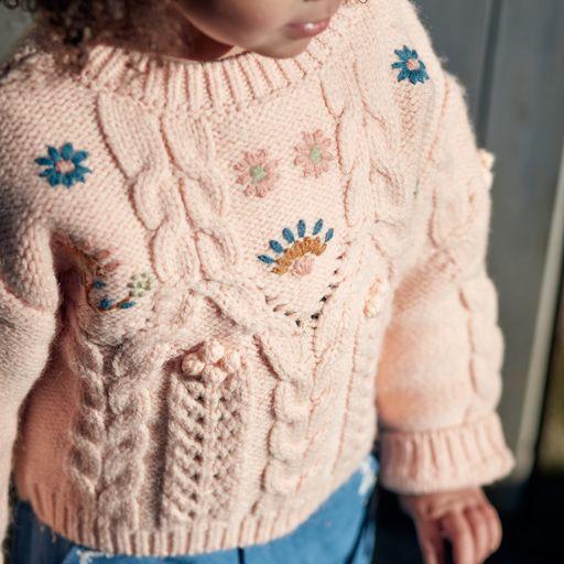 Jumper Georgette blush - 0