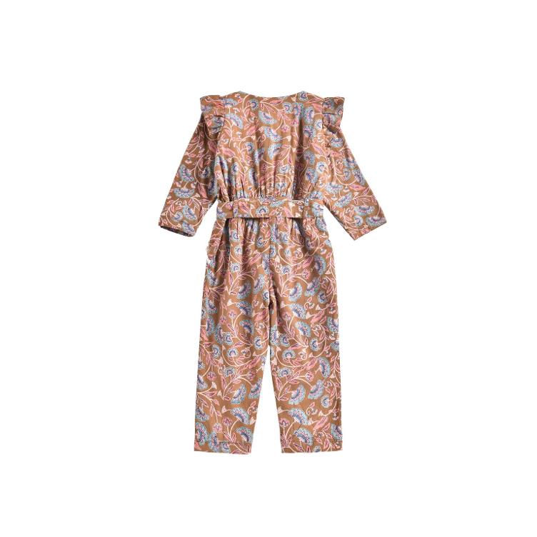 Jumpsuit Alila Bronze Falk flowers