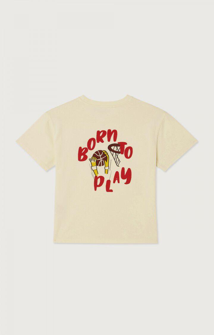 Tshirt droit rond ile flottante - 0