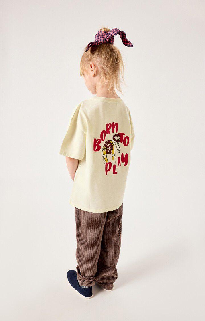 Tshirt droit rond ile flottante - 1