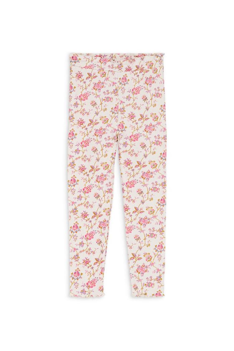 Leggings Anandou cream bucolia fields