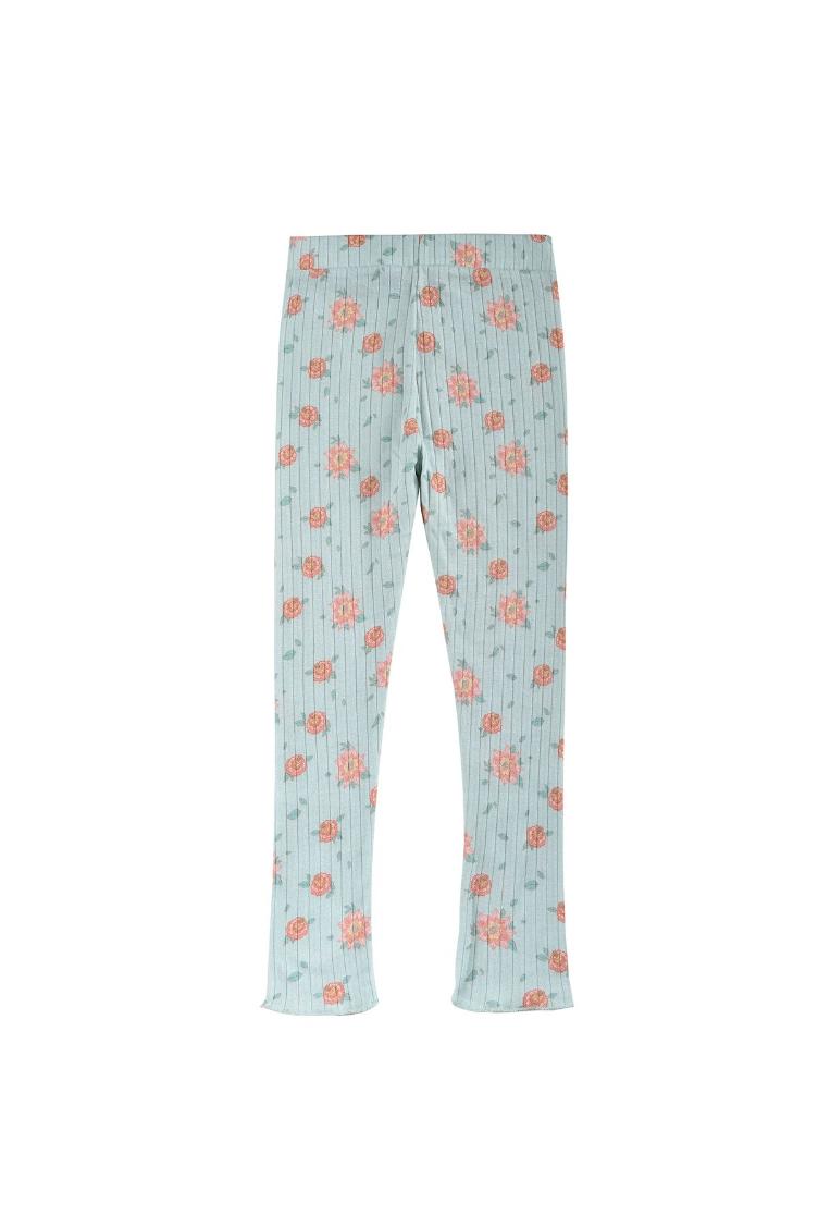 Leggins Anandou Vintage blue flowers