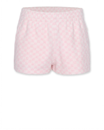 leni shorts check eponge pink