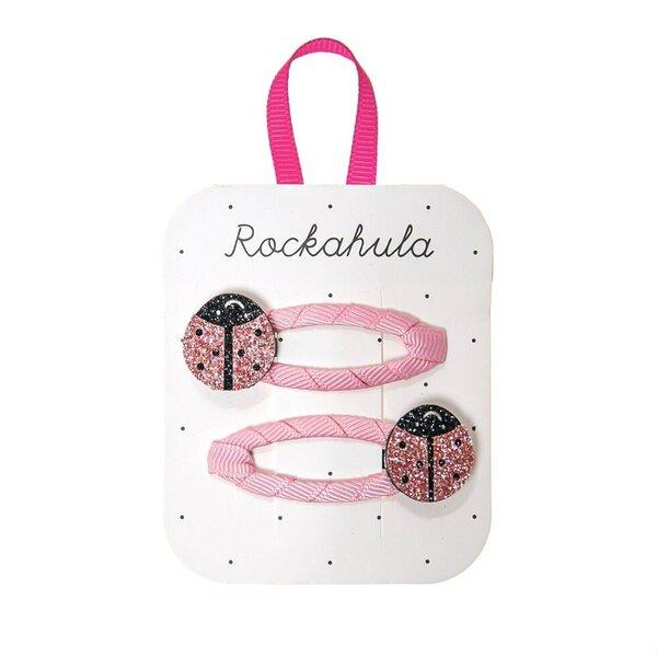 Lola ladybird glitter clips