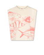 lora t shirt fishes natural