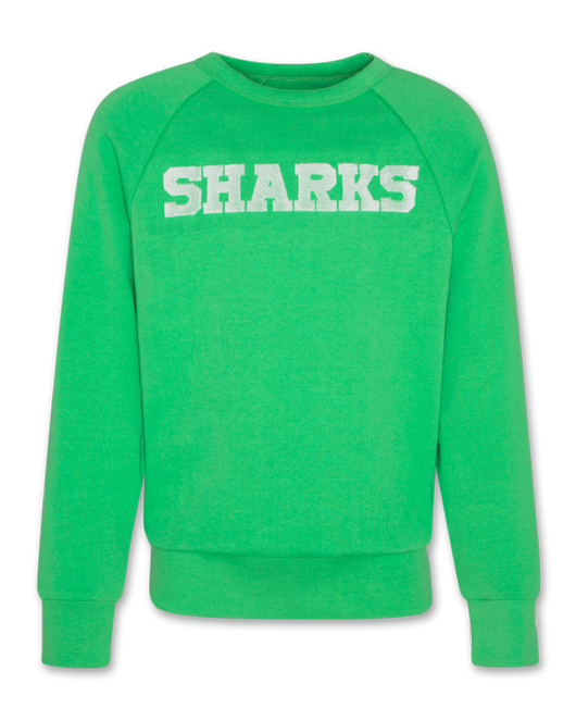 luis sweater sharks garden green