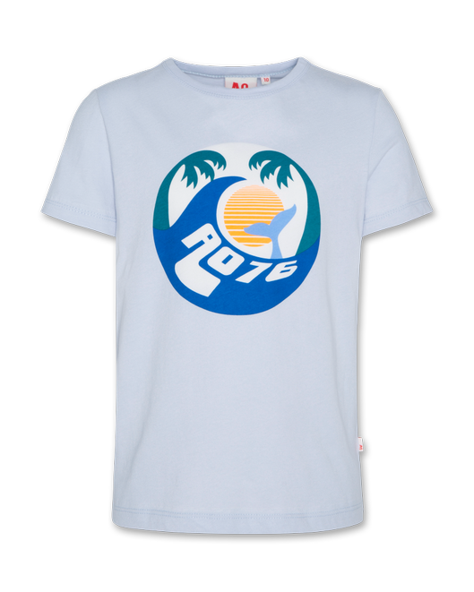 mat t shirt aloha sky blue