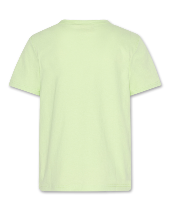 mat t shirt surfing light green - 0