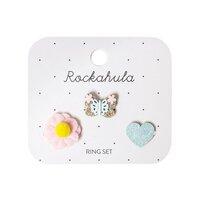 meadow butterfly ring set