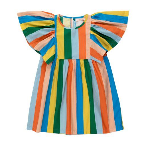 Multicolour stripes dress