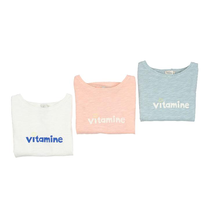 Natalie vitamine T shirt blush pink - 0