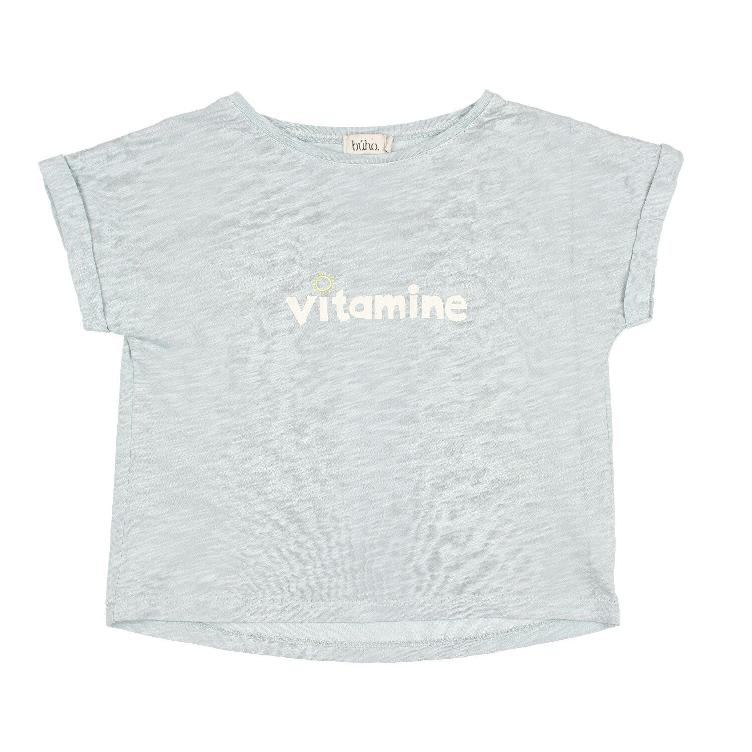 Natalie vitamine T shirt misty blue