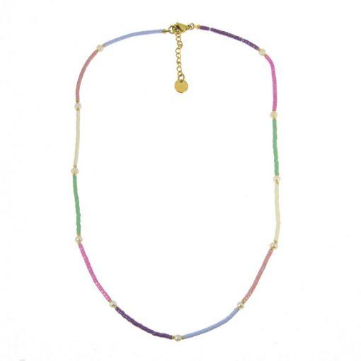 Necklace Lucile pastel