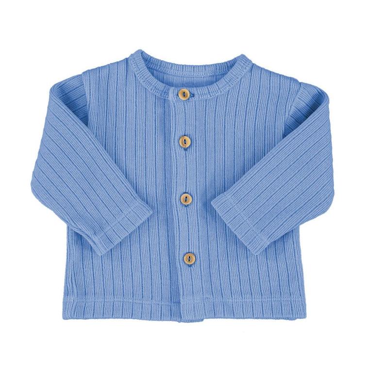 Newborn cardigan blue