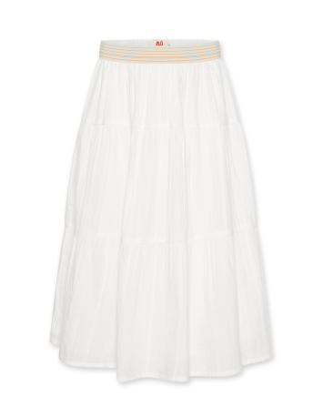 nikki dobby skirt white